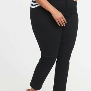 Mid-Rise Secret-Slim Pockets Plus Size Pixie Chino